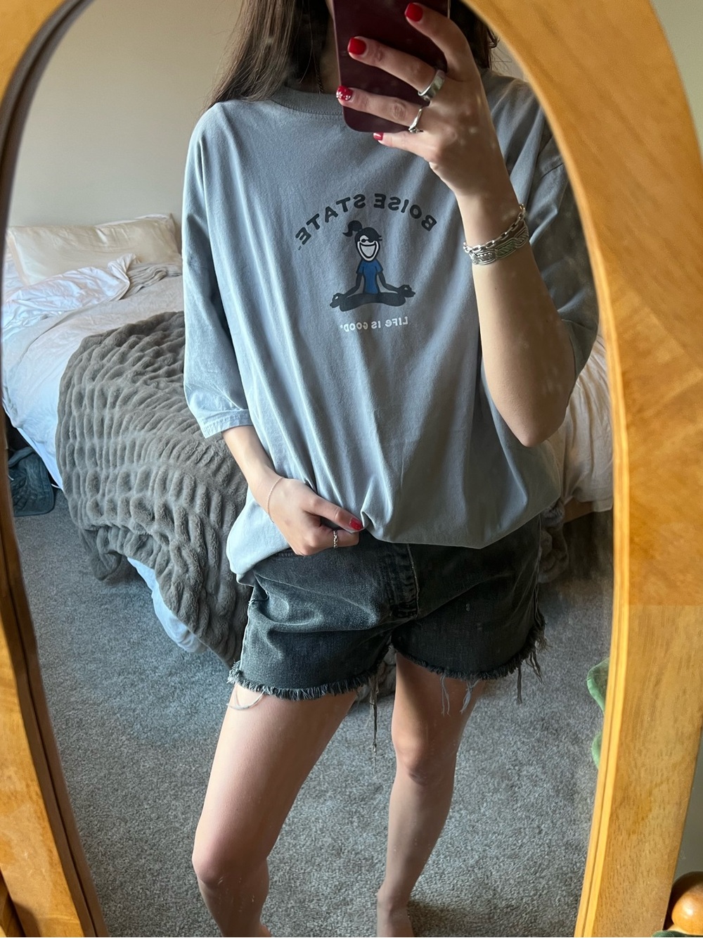 Boise state life is good tee